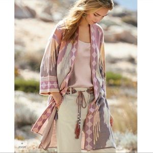 Peruvian Connection Dreamscape Pima Cotton Kimono Medium